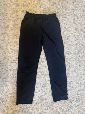 Zella Black Kids Jogger Sweatpants with Patch Pockets